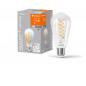 Preview: LEDVANCE E27 SMART+ WiFi LED Filament Edison Lampe klar dimmbar 8W wie 60W 2700-6500K Tunable White